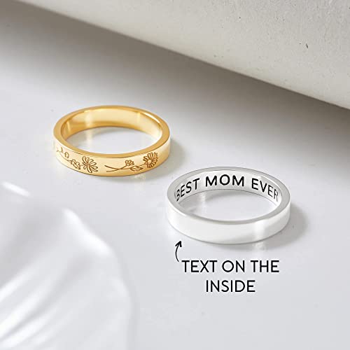 Birth Month Flowers/Floral Ring